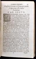 Giuseppe Silos: Vita di S. Gaetano Thiene. Milano, 1671, Lodovico Monza, 8+368 p. Olasz nyelven. Kor...