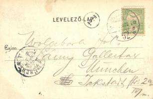 Budapest V. Országház, Parlament. Kiadja Divald Károly 47. (fl)