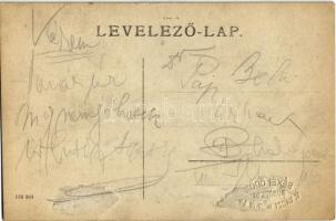 1906 Budapest V. Andrássy Gyula szobor felavatási ünnepsége a Kossuth Lajos téren, a Parlament déli ...