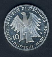 NSZK 1994. 10M Ag ""Johann Gottfried Herder" T:BU