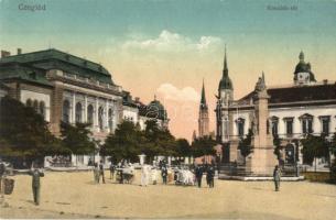 Cegléd, Kossuth tér, Városháza, Szentháromság szobor
