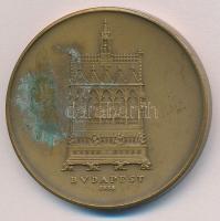 Madarassy Walter (1909-1994) 1938. "Szent István / Szent Jobb" Br emlékérem (40mm) T:2 pat...