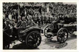 1940 Kolozsvár, Cluj; bevonulás, Horthy Miklós / entry of the Hungarian troops