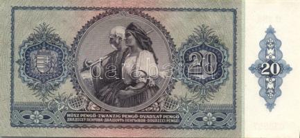1941. 20P (2x) egymásutáni sorszámmal T:I
