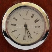 Irattartó és óra. Asztali dísz. 9 cm