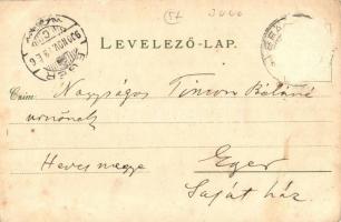 1900 Brassó, Kronstadt, Brasov; Marktplatz / Piactér, piaci árusok, szekerek, J. L. & A. Hesshai...