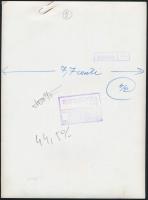 Természet és építészet, jelzett és jelzés nélküli fotók, 4 db, 17×10 és 23×18 cm