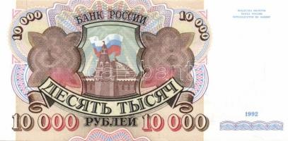 Oroszország 1992. 10.000R (2x) T:I + Transistria 2007. 1R, 5R, 10R, 25R, 50R, 100R "Minta"...