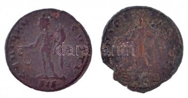 Római Birodalom 2db-os vegyes I. Licinius rézpénz tétel T:2-
Roman Empire 2pcs of various copper co...