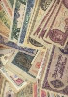 110db klf papírpénz korona, pengő, forint, német megszállás, orosz, jugoszláv stb. T:vegyes