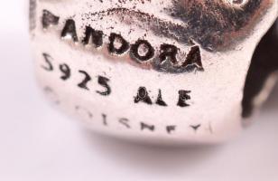 Pandora ezüst (Ag.) charm ( 3 db), jelzett, bruttó: 6,2 g