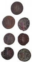 Római Birodalom 7db-os vegyes Probus rézpénz tétel T:2-
Roman Empire 7pcs of various copper coins f...