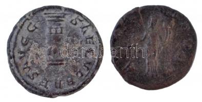 Római Birodalom 2db-os vegyes I. Philippus rézpénz tétel T:2-
Roman Empire 2pcs of various copper c...