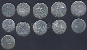 Csehszlovákia 1947-66. 10K Ag (2x), 25K Ag 3x), 50K Ag (1x), 100K Ag (5x) T:2+,2,2/3 Összesen 11db!