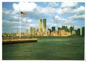 4 db modern amerikai városképes lap / 4 modern American town-view postcards of New York City, World ...