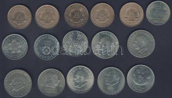 NDK kis gyűjtemény 1969-1983. 5M (6x) 2klf, 10M (3x) mind klf, 20M (7x) 4klf T:2,2/3,3 ph