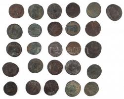 Római Birodalom 26db-os vegyes I. Constantinus rézpénz tétel T:vegyes
Roman Empire 26pcs of various...