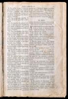 Szent Biblia, azaz Istennek Ó és Új Testamentomában foglaltatott egész Szent Írás. Fordította Károli...