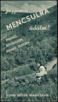 2 db máramarosi turisztikai propektus (Rónaszék, Mencsul)