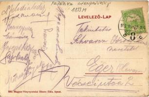 1915 Szabadbattyán, Római katolikus templom, fűszer és liszt kereskedés, Lengyel István üzlete