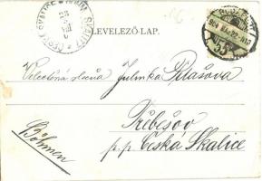 1904 Budapest V. Főherceg Károly laktanya (Valero kaszárnya), a mai Markó és Honvéd utca sarkán (EK)