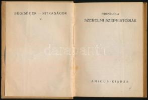 Angol Firenzuola: Szerelmi históriák. Régiségek-ritkaságok. V.  A borító rajza Gróf József munkája. ...