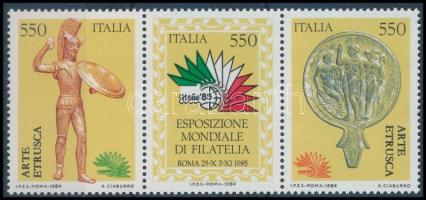 International stamp exhibition stripe of 3, Nemzetközi bélyegkiállítás hármascsík