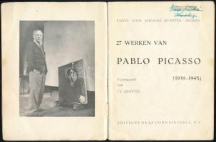 Oscar Schürer: Pablo Picasso. Junge Kunst. Berlin-Lepzig, 1927, Klinkhardt&Biermann, 30 p.+20 t....