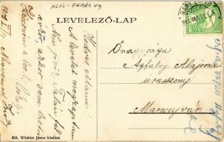 1911 Nagyenyed, Aiud; gőzfürdő. Winkler János kiadása / steam spa