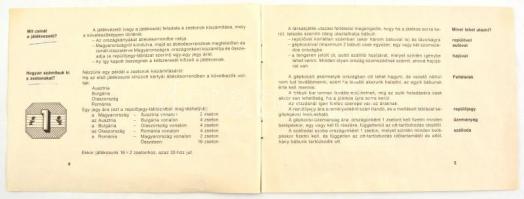 Holiday - Utazás Európában társasjáték, eredeti dobozában