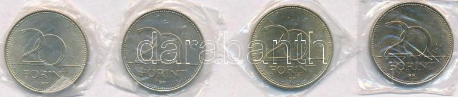 2003. 20Ft "Deák Ferenc" (4x) T:1-,2
