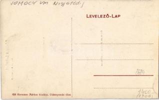 Lábod, Cs. és kir. ménes, ártézi kút, Hermann Márkus kereskedése és saját kiadása (vágott / cut)