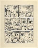 Bánó Attila (1945-) Szappan kalandjai képregény levonata 2 lapon