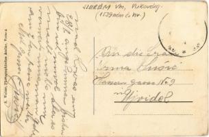 Lovász, Daljski Lovas (Dálya, Dalj); Hősi emlék, községháza. A. Weiser kiadása / heroes' monume...