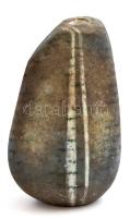 Simó Ágoston (1925-2011): Egyedi mintázatú kerámia váza, jelzett, apró kopásnyomokkal, m: 20 cm