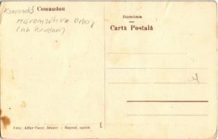 Komandó, Comandau; Puhafa anyagtér a fűrésztelepen, iparvasút. Adler Oscar Foto / Weichholz-Schnittm...