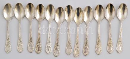 Alpakka evőeszközök, szép állapotban, 50 db