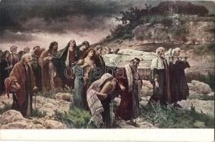 61 db RÉGI művész motívumlap / 61 pre-1945 art motive postcards