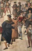 61 db RÉGI művész motívumlap / 61 pre-1945 art motive postcards