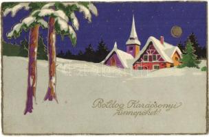 45 db RÉGI üdvözlő képeslap; dombornyomott és litho lapok, sok karácsony / 45 pre-1945 greeting post...