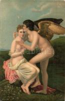 20 db RÉGI enyhén erotikus művészlap / 20 pre-1945 gently erotic art postcards