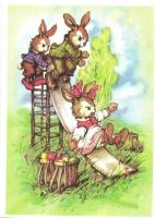 20 db MODERN üdvözlőlap, több Húsvéttal, sok kinyitható lap / 20 modern greeting postcards with many...