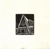 11 db. különböző ex-libris metszet