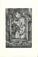 11 db. különböző ex-libris metszet