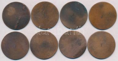 ~1950. "Szakszervezetek II. Országos Alapfokú Tornász Cs."  Br sportérem (8x) T:2