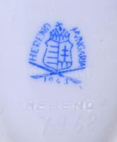 Herendi fogpiszkáló tartó 5,5 cm. Kézzel festett, jelzett, hibátlan