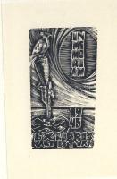 1975 A kisgrafika Barátok Köre egri csoportjának ex-libriseket tartalmazó füzete (100 sorszámozott p...