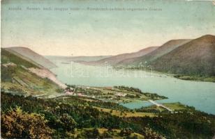 6 db RÉGI történelmi magyar városképes lap; Beregszász, Komárom, Máriaradna, Alduna, Vajdahunyad / 6...