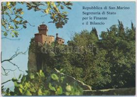 San Marino 1975. 1L-20L (5xklf) forgalmi sor eredeti tokban, ismeretterjesztő leírással T:1
San Mar...