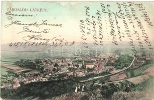 1909 Városlőd, látkép (EK)